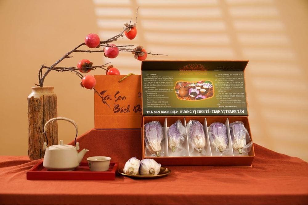 Trà sen Tây Hồ, Hà Nội (Nguồn: Trà Sen Hà Nội)